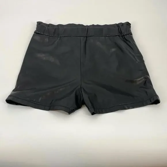 Tart Collections Black Leather Shorts - Chic & Stylish Design - Picture 2 of 3